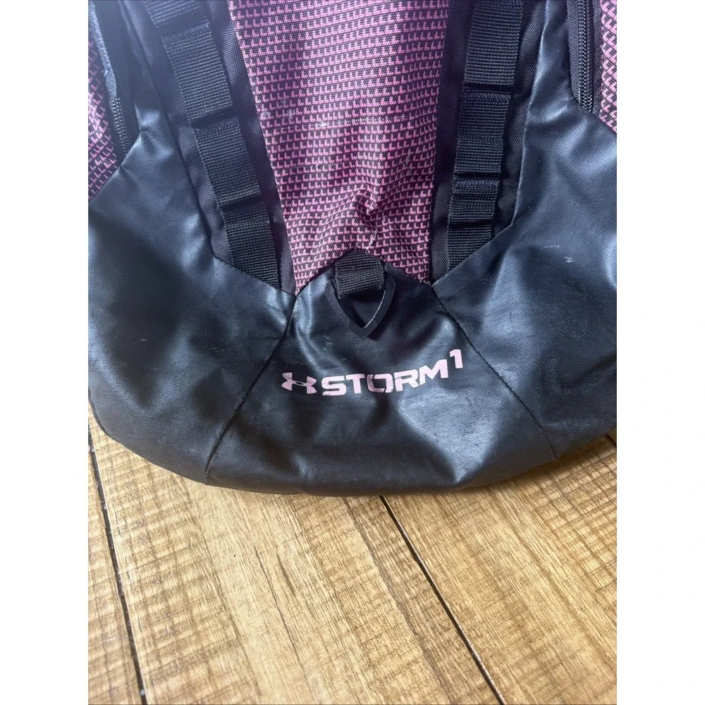 Under Armour Storm Recruit Backpack Purple and Black